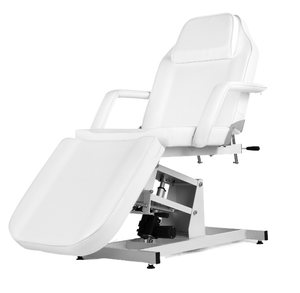 Muebles de Salón Comerciales, Cama de Belleza Hidráulica Negra para Tatuajes, Silla Facial de 3 Secciones, Mesa de Masaje Giratoria de 360 Grados, Venta al Por Mayor - Product Image 2