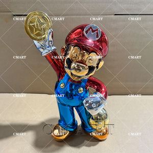 <span class=keywords><strong>Nueva</strong></span> Llegada a la Tienda <span class=keywords><strong>de</strong></span> Juegos: Estatua <span class=keywords><strong>de</strong></span> <span class=keywords><strong>Mario</strong></span>, Figura <span class=keywords><strong>de</strong></span> Resina Cromada <span class=keywords><strong>de</strong></span> 40CM, Escultura Pop Art <span class=keywords><strong>de</strong></span> <span class=keywords><strong>Mario</strong></span> <span class=keywords><strong>Bros</strong></span> - Product Image 4