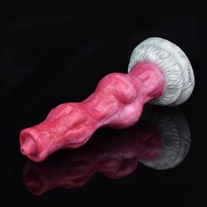 YOCY monstre gode <span class=keywords><strong>animal</strong></span> chien gode noeud grosse bite forte ventouse silicone jouets sexuels pour femmes hommes masturbation chien coq - Product Image 5