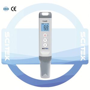Le conductimètre de poche SCITEK mesure la conductivité, le TDS, la salinité, la résistivité et la température - Product Image 1