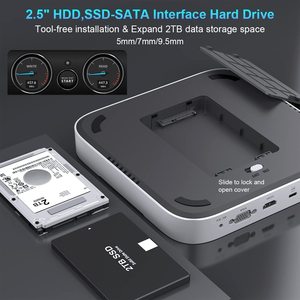 แท่นวางขนาดเล็กแบบ12 In 1,แท่นขาตั้งแบบ4K HDMI VGA SATA SSD ที่ปิด <span class=keywords><strong>Mac</strong></span> <span class=keywords><strong>Mini</strong></span> Stand Hub สำหรับ <span class=keywords><strong>Mac</strong></span> <span class=keywords><strong>Mini</strong></span> <span class=keywords><strong>M1</strong></span> - Product Image 4