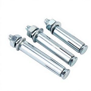 Vis de fixation à tête fraisée M6 classe 8 en fer galvanisé bleu et blanc, norme nationale - Product Image 4