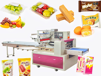 Machine d'emballage alimentaire automatique pour emballage de muffins de biscuits, de tasses, de gâteaux, de macarons, de tiramisu