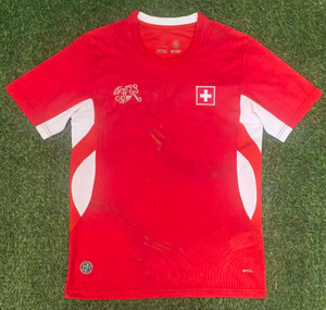 Camiseta Personalizada de la Selección Nacional de Fútbol de Suiza Versión Aficionado 2026, Embolo, Vargas, Ndoye, Manzanby - Product Image 2