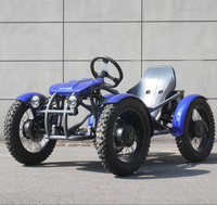 Quadricycle électrique tout-terrain 4x4 avec pneus larges, moto quadricycle de tourisme à quatre roues