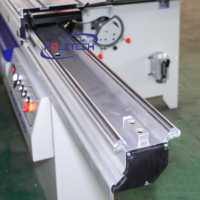 Scie à table HT400 de précision pour le travail du bois, avec fonction de chanfreinage à 45 degrés, scie à table coulissante de qualité industrielle haute puissance