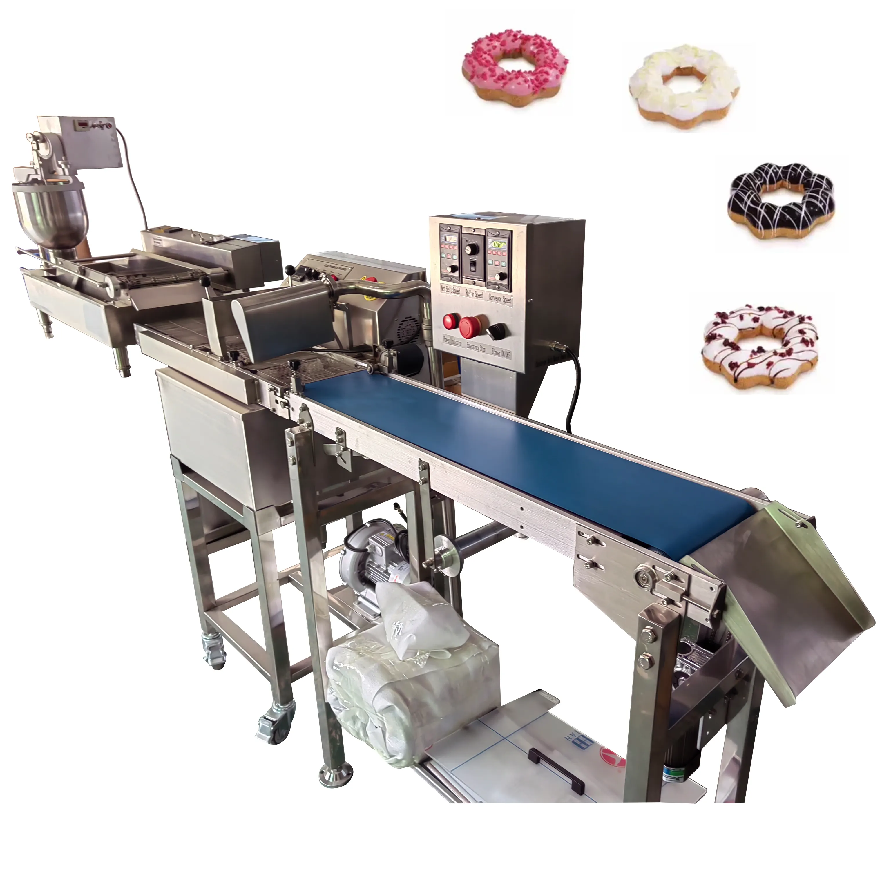 Linha De Produção Automática Do Donut/Máquina Do Fabricante Do Donut/Fabricante Automático Do Donut