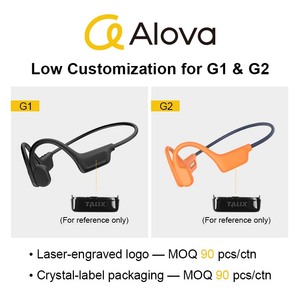 ALOVA yeni ürün kulak kancası güvenli Fit açık kulak kulaklık IPX7 kemik iletim bisiklet için bluetooth spor kablosuz kulaklık - Product Image 3