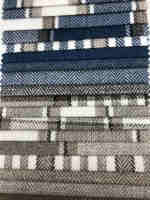 Nouveau design 2026 Tissu polyester teint en fil, Dobby, à carreaux unis, pour canapé, rideau, tapisserie, textile de maison, housse de canapé et sac