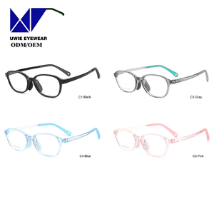Lunettes de vue pour enfants, monture intégrale solide en TR90, taille 48-19-140 |   Lentilles Monofocales Compatibles |   Ajustement confortable |   pour la correction de la myopie - Product Image 5