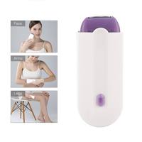 Machine électrique d'épilation des aisselles du corps entier des femmes extracteur de cheveux inductif de lumière bleue appareil de lumière bleue épilateur de rasage