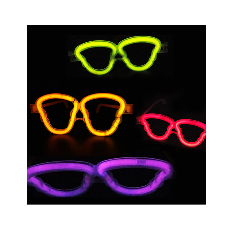 Wholesale New Innovations Grow in Dark Skeleton Shape Wedding Eyeglasses Glow Sticks Party Pack