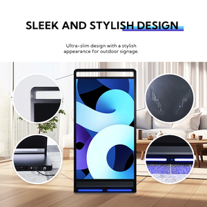 COSUN için yaratıcı su geçirmez döner sihirli küp LCD Poster ekran reklam için asansörler ve perakende mağazaları - Product Image 2