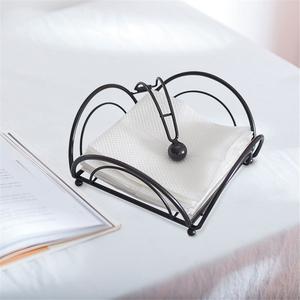 Porta Papel y Toallas de Papel Rectangular Moderno y Ecológico de Hierro Forjado para Mesas de Comedor de Hoteles, Restaurantes y Hogares - Product Image 2