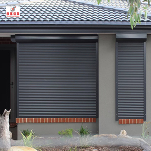 Thông minh điều khiển từ xa ngoài trời nhôm cán màn trập cửa sổ cách âm một chạm cửa chớp an toàn dọc - Product Image 2