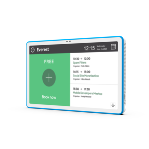 Tablet PC con Pantalla Táctil de 10.95 Pulgadas, Android 14, Luz LED en el Borde, LCD, POE, NFC, Montaje en Pared, 4+<span class=keywords><strong>64GB</strong></span>, para Reuniones de Negocios - Product Image 1