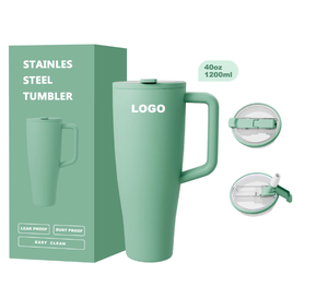 Nouvelle Tasse Isotherme Brevetée Ice King de 40 oz, Idéale pour le Café et les Boissons Sportives, avec Fonction Anti-Fuite – Échantillon Disponible à 1 USD Direct Usine - Product Image 6