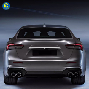 YU GUANG per Maserati Ghibli 2014-2019 Aggiornamento Fanali Posteriori Full LED con Lente Trasparente, Nuove Luci Diurne Posteriori, Luci di Stop e Fendinebbia - Product Image 4