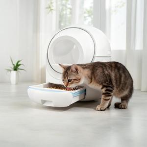 Vente chaude Boîte à litière automatique intelligente autonettoyante pour chat avec contrôle WIFI - Product Image 1