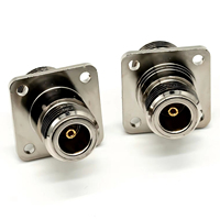 Kit d'adaptateurs coaxiaux RF N-J3449G CYXS 50 Ohms avec connecteurs de montage BNC/N/TNC/UHF en acier inoxydable, plage de fréquences 10 MHz-18 GHz