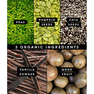 Isolat de protéines de lactosérum 100% biologique à base de plantes, saveur vanille, 1,34 lb, favorise la récupération musculaire et les objectifs de remise en forme - Product Image 3