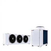 Unité de condensation refroidie par air pour chambre froide, congélateur, stockage de fruits tropicaux, fruits de mer, légumes, économie d'énergie, usage intensif, 3HP-15HP