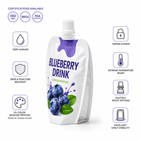 Feiao Food Grade Eco 500ml 1000ml Doypack Spout Zakjes Herbruikbare Fruit Sap Water Spout Pouch Vloeibare Gel Vloeibare Verpakkingszakjes
