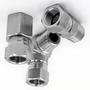 Accesorios de tubería hidráulica de alta presión y adaptadores de manguera JIC/JIS/BS5200 BSPT/NPT/UN/UNF superficie lisa para maquinaria - Product Image 5