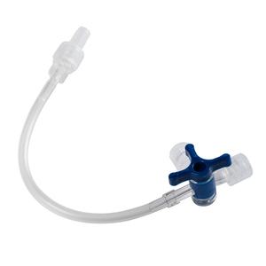 Medis sekali pakai 3 cara Stopcock <span class=keywords><strong>Luer</strong></span> <span class=keywords><strong>Lock</strong></span> tiga cara Stopcock dengan tabung ekstensi - Product Image 1