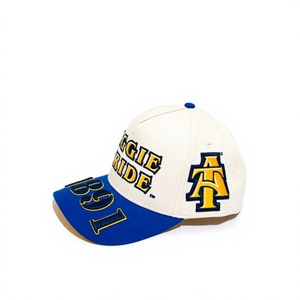 หมวกแก๊ป North Carolina A&T Aggie Pride แบบ Snapback ปรับขนาดได้ ปีกแบน หมวกเบสบอล สำหรับแฟนกีฬามหาวิทยาลัย ปักโลโก้ - Product Image 6