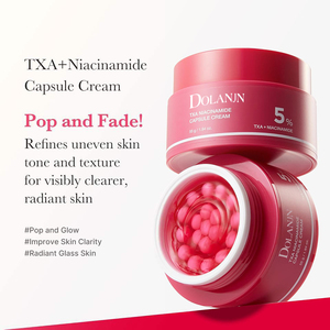 Crème Visage Personnalisée Soin Coréen en Gelée au Collagène avec TXA, Niacinamide, Hydratant et Capsules de Vitamine C - Product Image 3