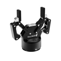 Robotiq 2F-85 Pince robotique fabriquée au Canada, commande intégrée de servomoteur adaptatif, contrôle précis de la force, bras de contrôle de force