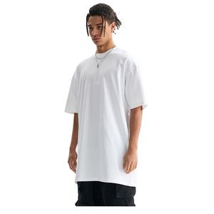 Casual 260 grammes 100% coton grande taille hommes <span class=keywords><strong>t</strong></span>-shirts é<span class=keywords><strong>t</strong></span>é surdimensionné longue longueur <span class=keywords><strong>Robe</strong></span> <span class=keywords><strong>T</strong></span>-<span class=keywords><strong>shirt</strong></span> - Product Image 1