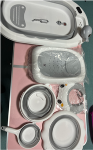 Juego <span class=keywords><strong>de</strong></span> <span class=keywords><strong>6</strong></span> bañeras plegables <span class=keywords><strong>para</strong></span> bebés con caja <span class=keywords><strong>de</strong></span> color, bañeras plegables <span class=keywords><strong>para</strong></span> niños, juego <span class=keywords><strong>de</strong></span> ducha <span class=keywords><strong>de</strong></span> plástico <span class=keywords><strong>para</strong></span> el baño infantil con juguetes - Product Image 5