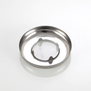 Capuchon décoratif rond en acier inoxydable pour robinet, à clipser, pour tuyau d'eau - Product Image 2