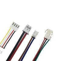 Konektor JST, ukuran khusus JST 2.54/1.25/1.0/XH/PH/VH/SM/SYP dengan UL1007 28 ~ 16AWG PH 1/2/3/8 Pin Terminal Harness kawat