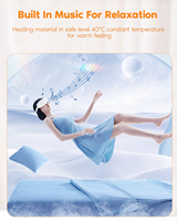 JOCELEE Sicherheit Luftdruck Musik Wärme entlastet Augen belastung Luftdruck Vibrations pflege Musik Smart Digital Eye Massager