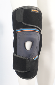 Protector deportivo médico ajustable <span class=keywords><strong>para</strong></span> aliviar el dolor de rodilla, <span class=keywords><strong>rodillera</strong></span> ortopédica con bisagras abiertas <span class=keywords><strong>para</strong></span> rótula - Product Image 3