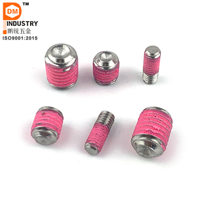 Viti di Fissaggio a Fessura DIN551 con Punta Piatta in Acciaio Legato, Viti di Fissaggio a Punta Piatta Liscia con o Senza Bloccaggio Filettatura M8 - Product Image 4