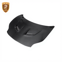 Capot avant en fibre de carbone noire style S pour Ferrari 458, capot moteur modifié, couvercle de capot