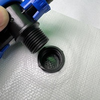 Tuyau d'irrigation goutte à goutte plat préfabriqué avec trous pré-perforés pour l'arrosage des légumes et des jardins agricoles