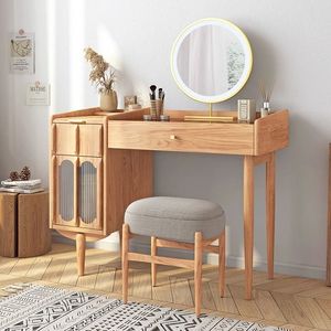 white christmas dresses SPACEWOOD Dressing Table Harmony Natural Teak main image 0