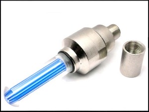 Lkt ไฟกระพริบล้อยาง LED กันน้ำ, 2ชิ้นโคมไฟด้านหลังใช้พลังงานจากแบตเตอรี่ไฟตกแต่งเฟรมสำหรับวาล์วจักรยานกลางแจ้ง - Product Image 4