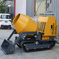 Camion malaxeur à béton horizontal diesel Zhongkejaintong 1000L 13,5 CV Productivité 7 m³/h Garantie 1 an