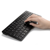 Grosir Pabrik Keyboard nirkabel 12.9 inci dengan baterai kering AAA untuk Tablet PC telepon pintar IOS & Android IPad Iphone