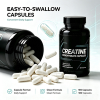 Suplemen Kapsul Creatine Monohydrate Formula Khusus Creatine Monohydrate Pendukung Energi Otot untuk Dewasa Creatine Olahraga