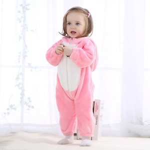 Michley ODM OEM Mono de Bebé con Capucha de Animalito, Estilo Sudadera, Franela, <span class=keywords><strong>Cremallera</strong></span> Bidireccional, Disfraces de Bebé, Cosplay, Crea el Tuyo - Product Image 3