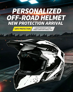 Casco per Moto Fuoristrada OEM ODM in ABS Sicuro di Alta Qualità con Visiere per Guida All'aperto - Product Image 6