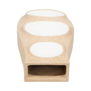 Vaso scultoreo dal design astratto con ritagli, alto vaso da terra per soggiorno, decorazione per la casa, camera da letto, ufficio. - Product Image 6