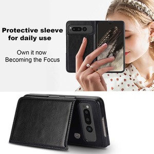 Funda Tipo Cartera con Soporte Magnético y Ranuras para Tarjetas para <span class=keywords><strong>Google</strong></span> <span class=keywords><strong>Pixel</strong></span> Fold 9 8 Pro, Compatible con <span class=keywords><strong>Pixel</strong></span> 8A 9pro XL - Product Image 5
